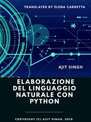 cover image of Elaborazione del linguaggio naturale con Python